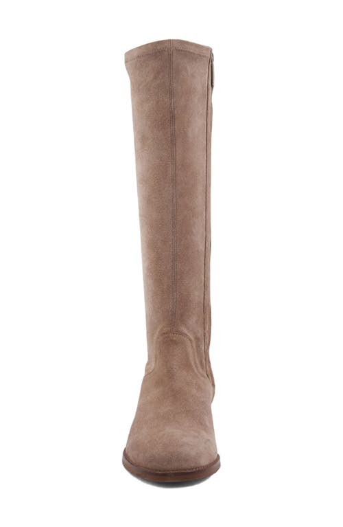 Aquatalia Sabrena Water Resistant Knee High Boot In Brown