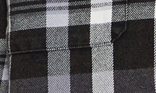 Ksubi Rose Bowl 1999 Check Cotton Button-up Shirt In Black