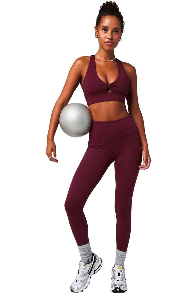 Women's Define PowerHold® High-Waisted Legging 7/8 Legging, Alternate, color, Merlot