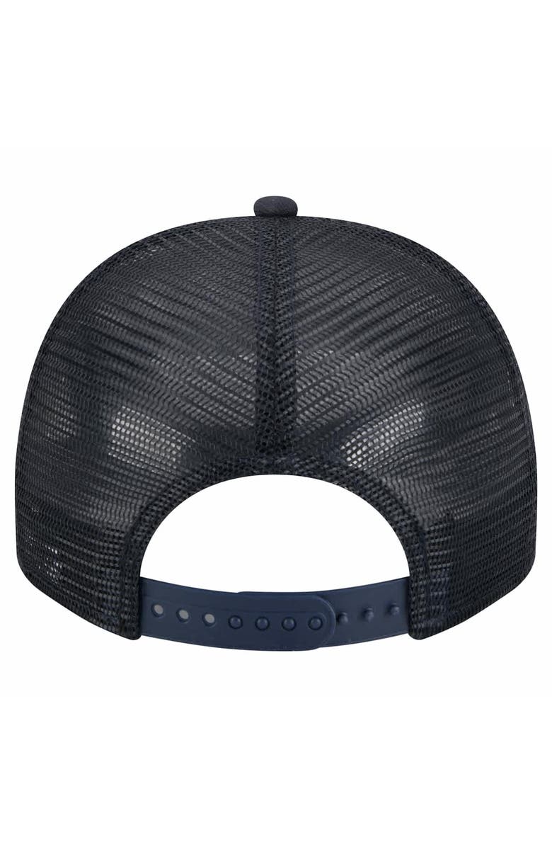 New Era Men's New Era Navy Houston Astros Vintage Rope Trucker A-Frame 9FIFTY Adjustable Hat, Alternate, color, 