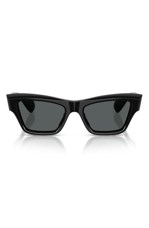 52mm Jil Sander Edition Cat Eye Sunglasses