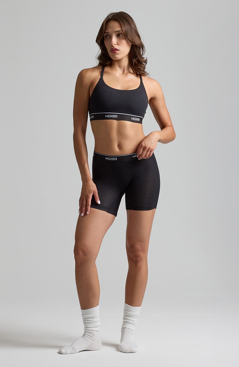 Woxer Baller Ultra-Soft 5-Inch Boxer Briefs, Alternate, color, Black 2.0