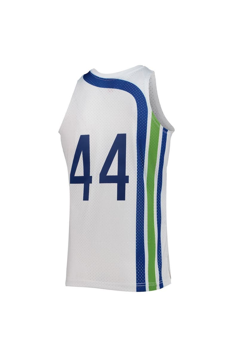 Mitchell & Ness Men's Mitchell & Ness Pete Maravich White Atlanta Hawks 1970-71 Hardwood Classics Swingman Jersey, Alternate, color,