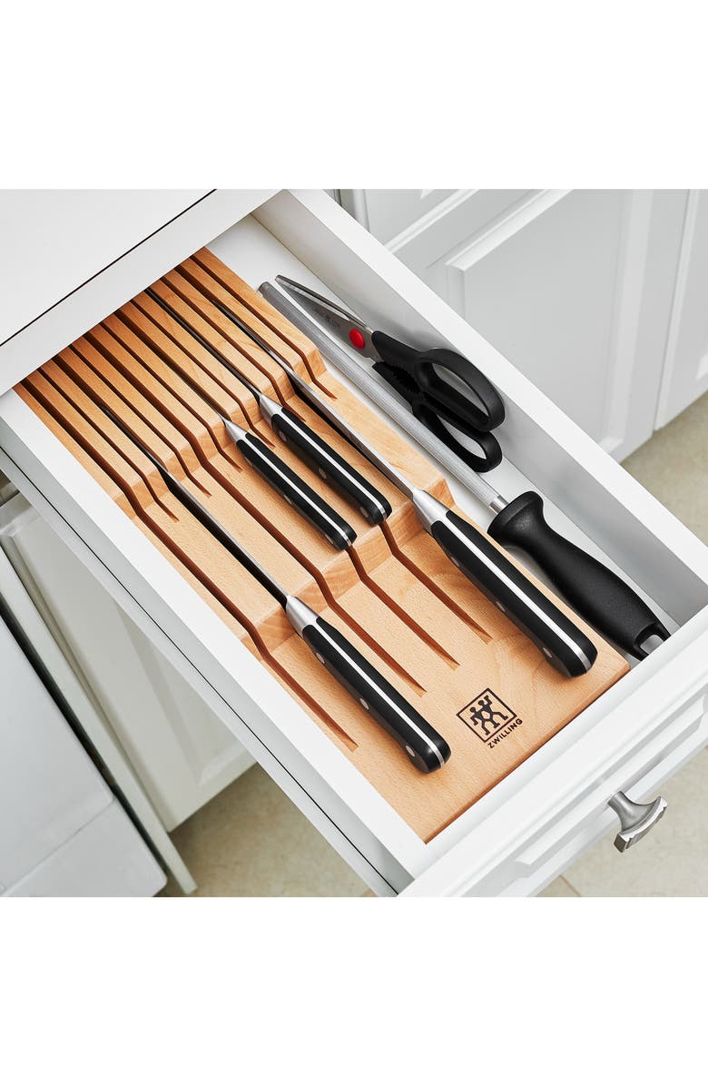ZWILLING In Drawer Knife Organizer, Alternate, color, Natural