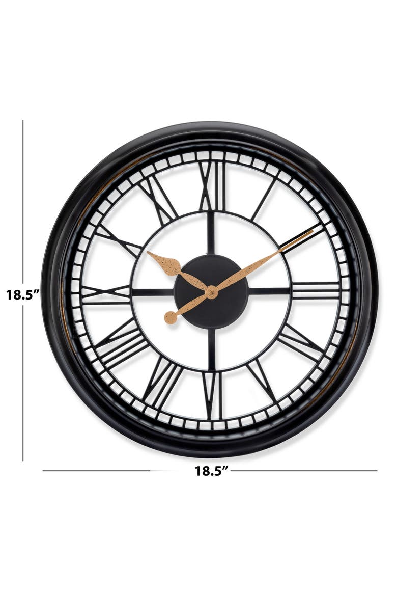 Wall Clock, Alternate, color, BROWN