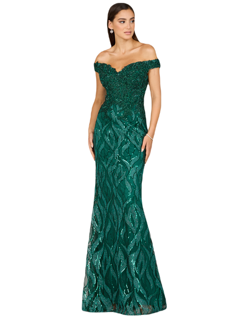 Off Shoulder, Mermaid Lace Gown