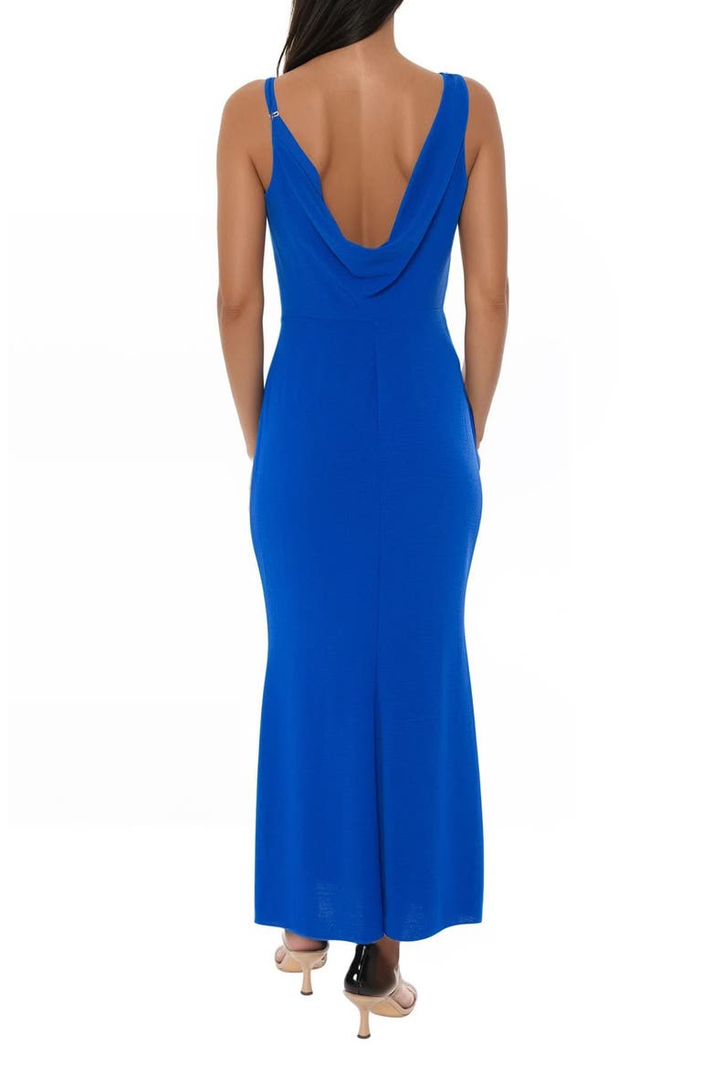 Airflow Cowl Neck Maxi Dress, Alternate, color, ROYAL