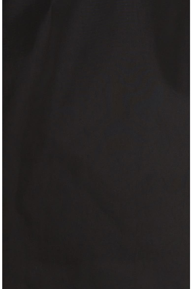 Amberford Taffeta Trench Coat with Detachable Hood, Alternate, color, BLACK