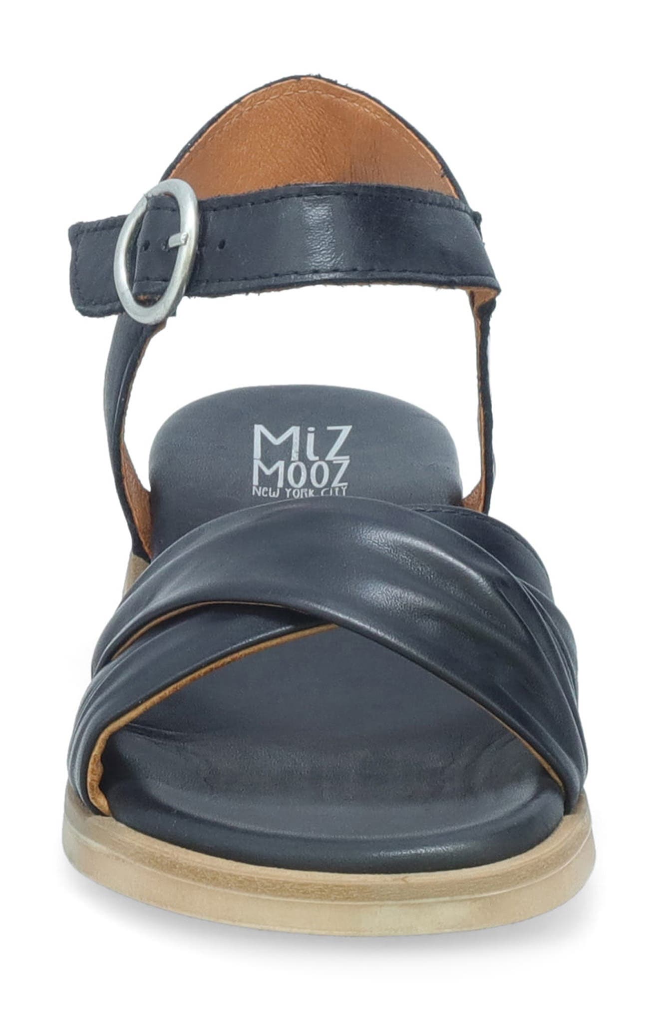 Miz Mooz Cupcake Sandal, Alternate, color, Black