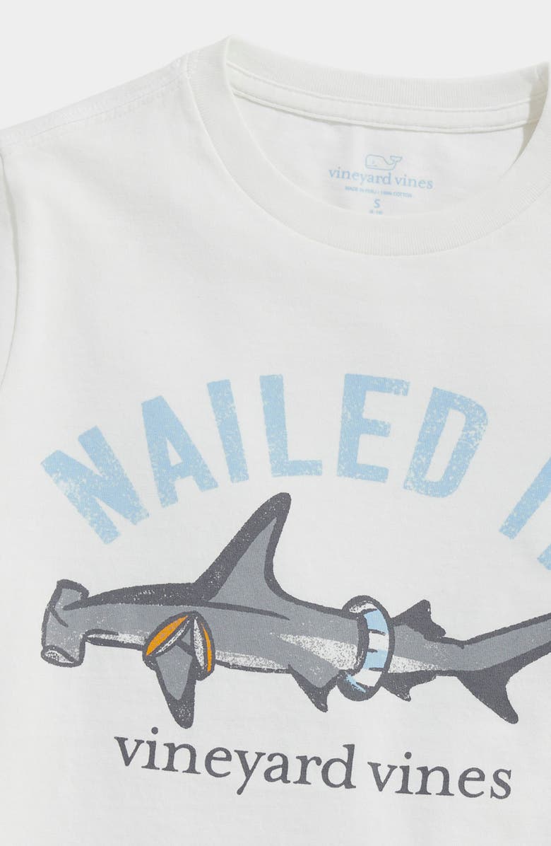 vineyard vines Kids' Nailed It Graphic T-Shirt, Alternate, color, 