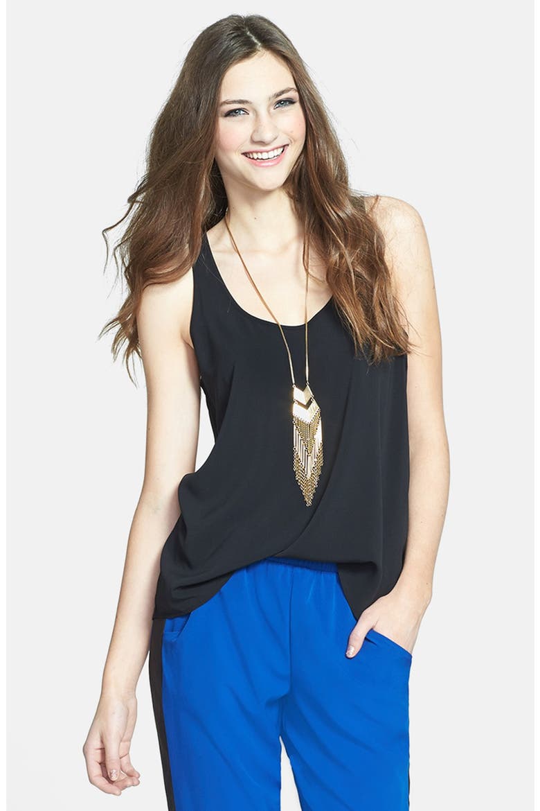 Frenchi® Woven Swing Tank, Main, color, BLACK