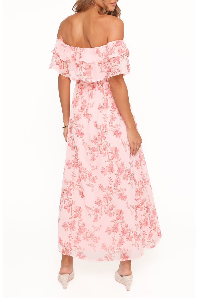 Majesty Maxi Dress, Alternate, color, ROSE PINK FLORAL