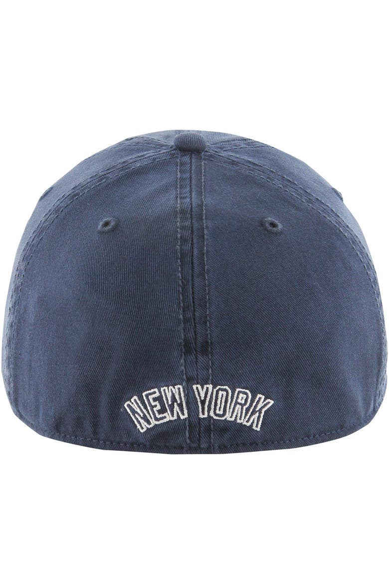 Men's '47 Navy New York Yankees Sure Shot Classic Franchise Fitted Hat, Alternate, color, Navy