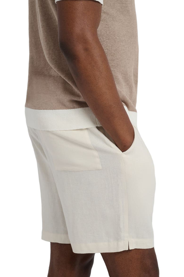 Classic Pull On Linen Short 6", Alternate, color, OAT