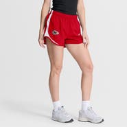 Nike Women's Nike Red Kansas City Chiefs Tempo Mid-Rise Dri-FIT Shorts