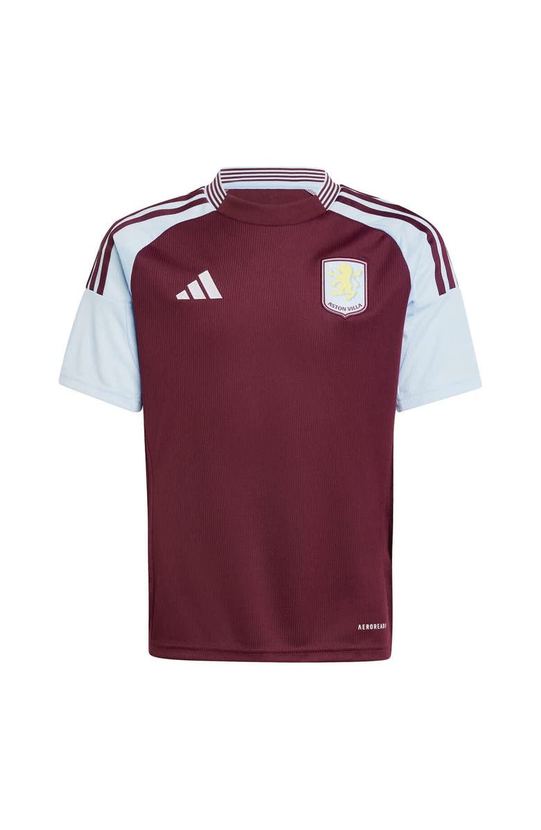 adidas Youth adidas Claret Aston Villa 2024/25 Home Replica Jersey, Alternate, color,