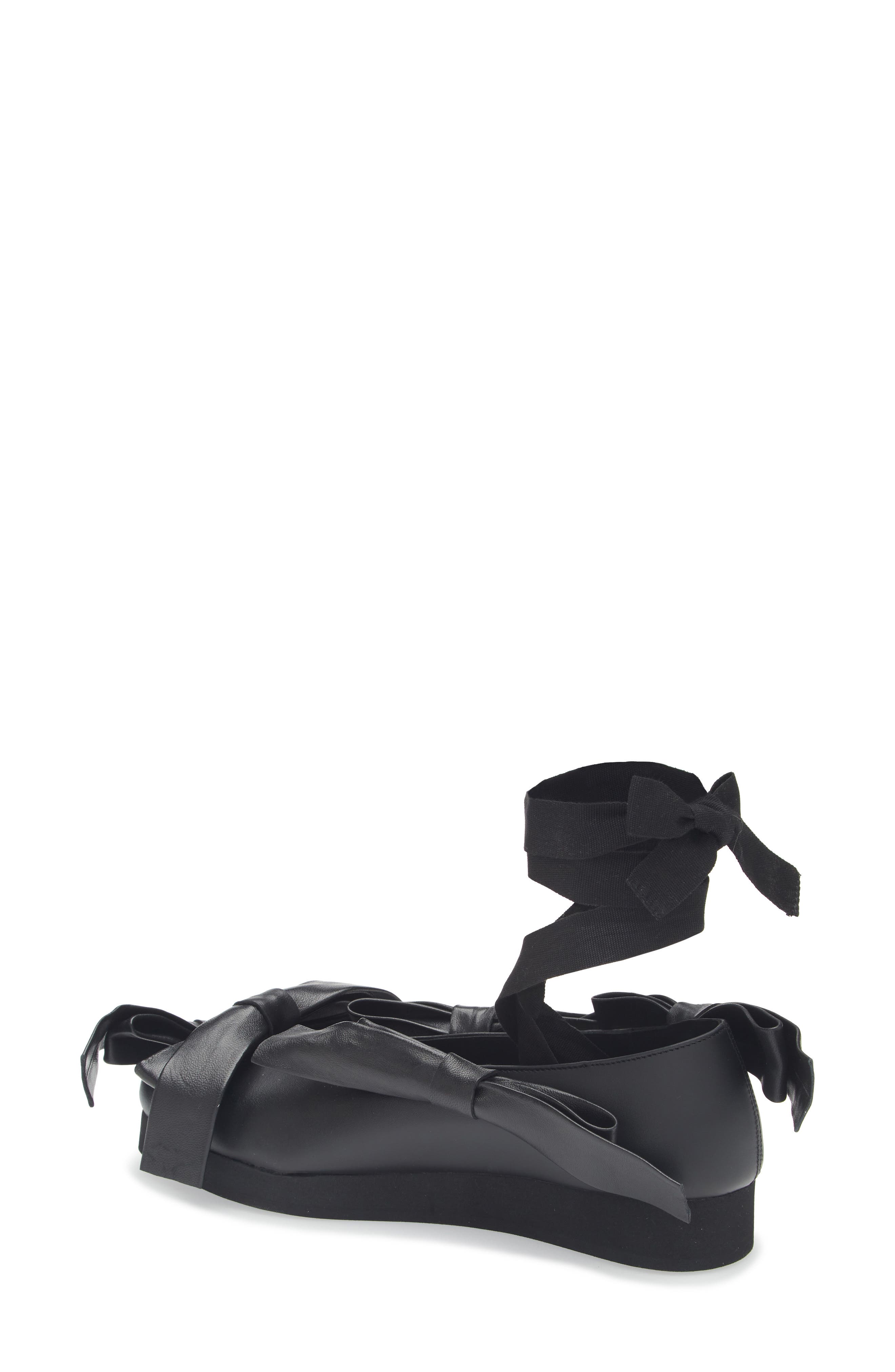 Comme des Garçons x Phileo Platform Ballet Flat, Alternate, color, Black