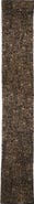 Saint Laurent Leopard Print Mohair & Wool Blend Scarf