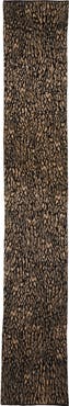 Saint Laurent Leopard Print Mohair & Wool Blend Scarf
