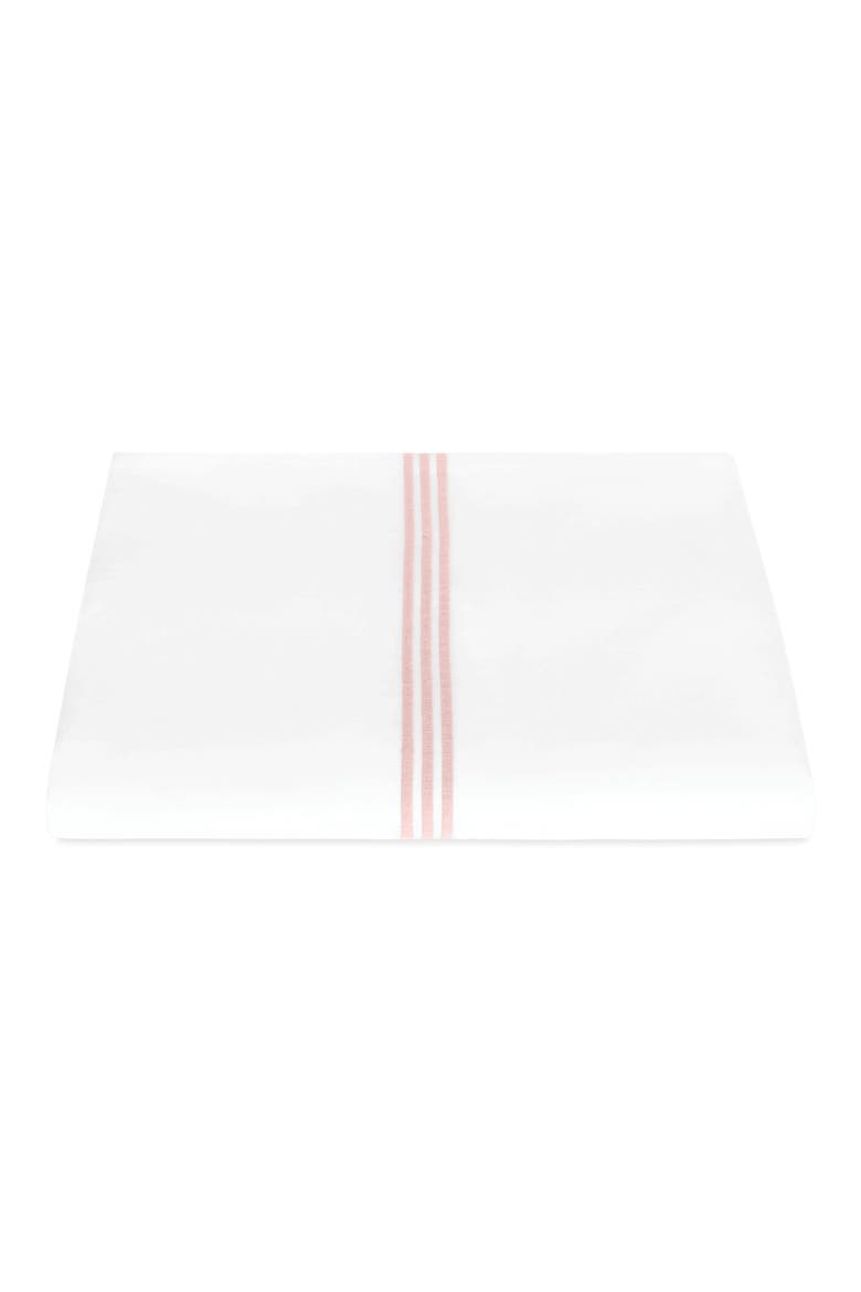 Bel Tempo Duvet Cover, Main, color, BLUSH