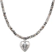 Collection 1304 Shining Love, Night Sky Silver Necklace