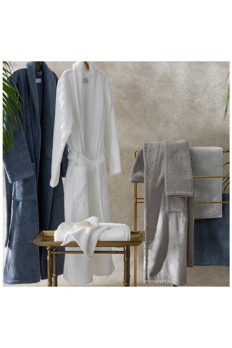 Milagro Cotton Terry Cloth Robe, Alternate, color, NIGHT