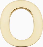 Oradina 14K Gold Initial Reaction Single Stud