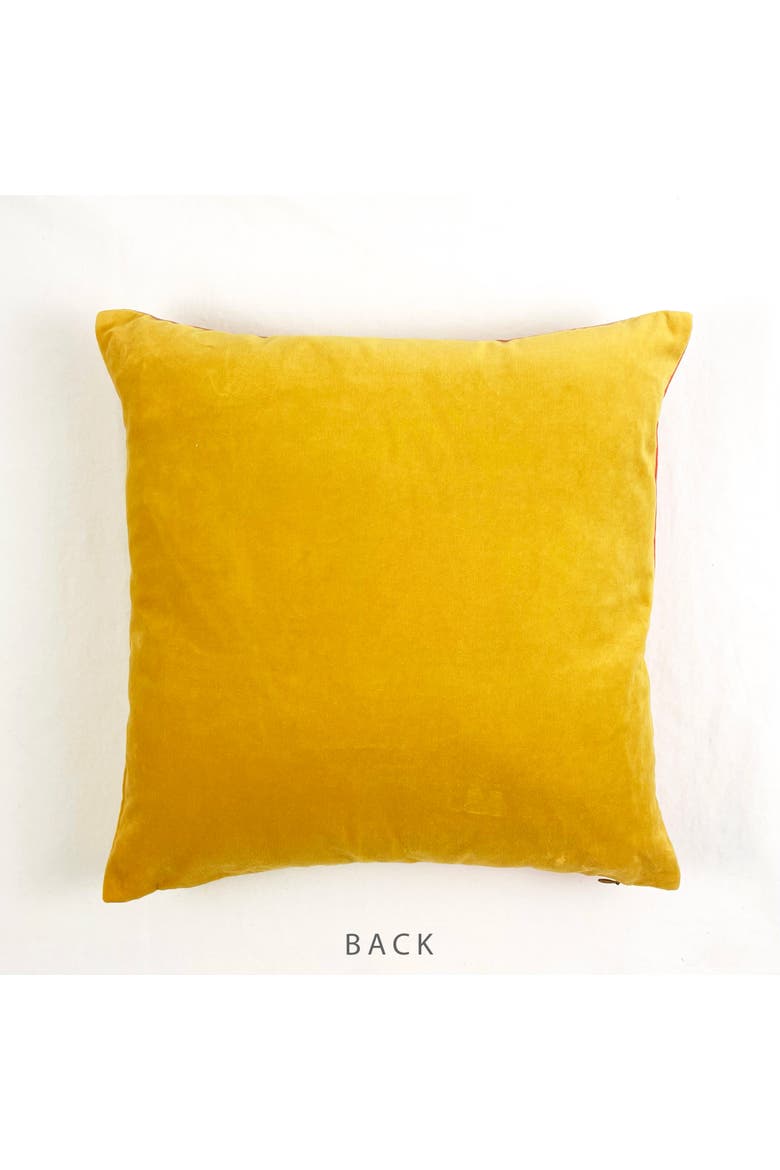 Half & Half Colorblock - Pillow Cover, Alternate, color, Black White