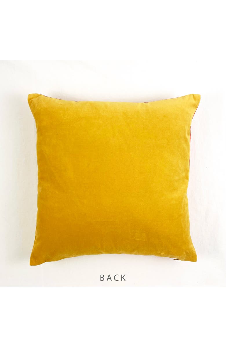 Mellowworks Half & Half Colorblock - Pillow Cover, Alternate, color, Black White