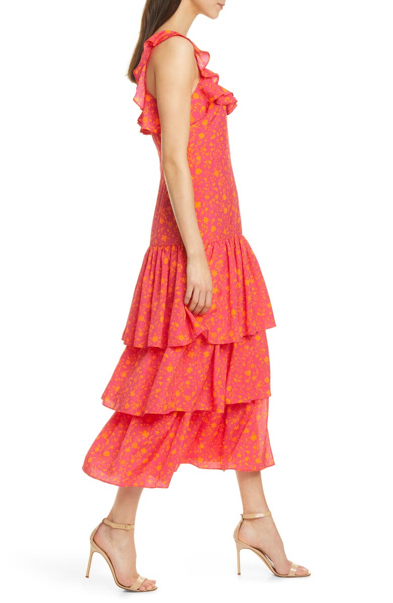LIKELY Janie Floral Tiered Dress, Alternate, color,