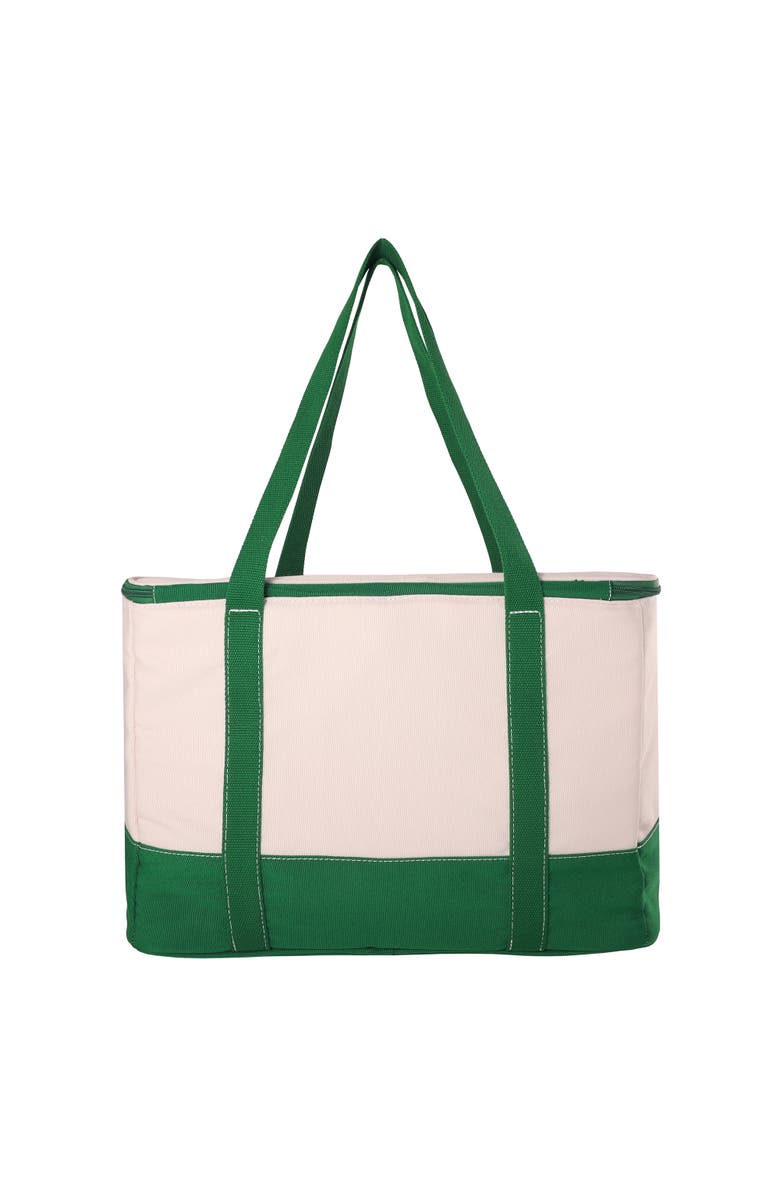 Lands' End Rectangular Large Cooler Bag Insulated 8 Gal, Alternate, color, Kelly Green