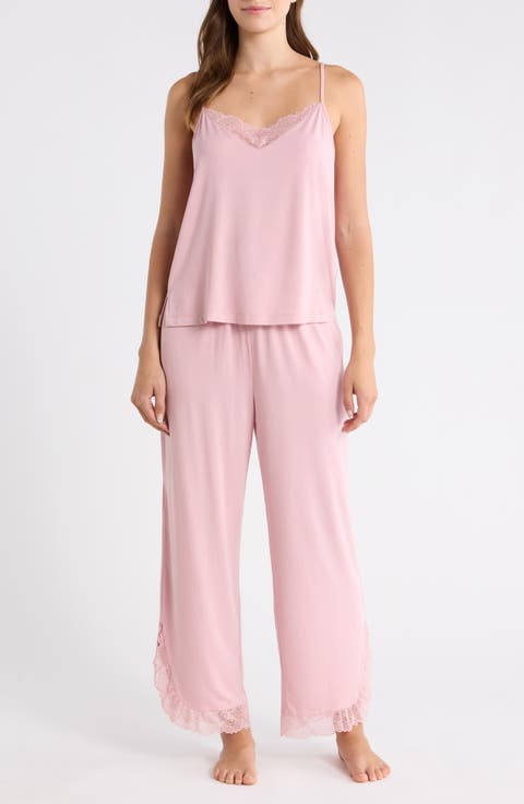 Moonlight Eco Lace Trim Pajamas