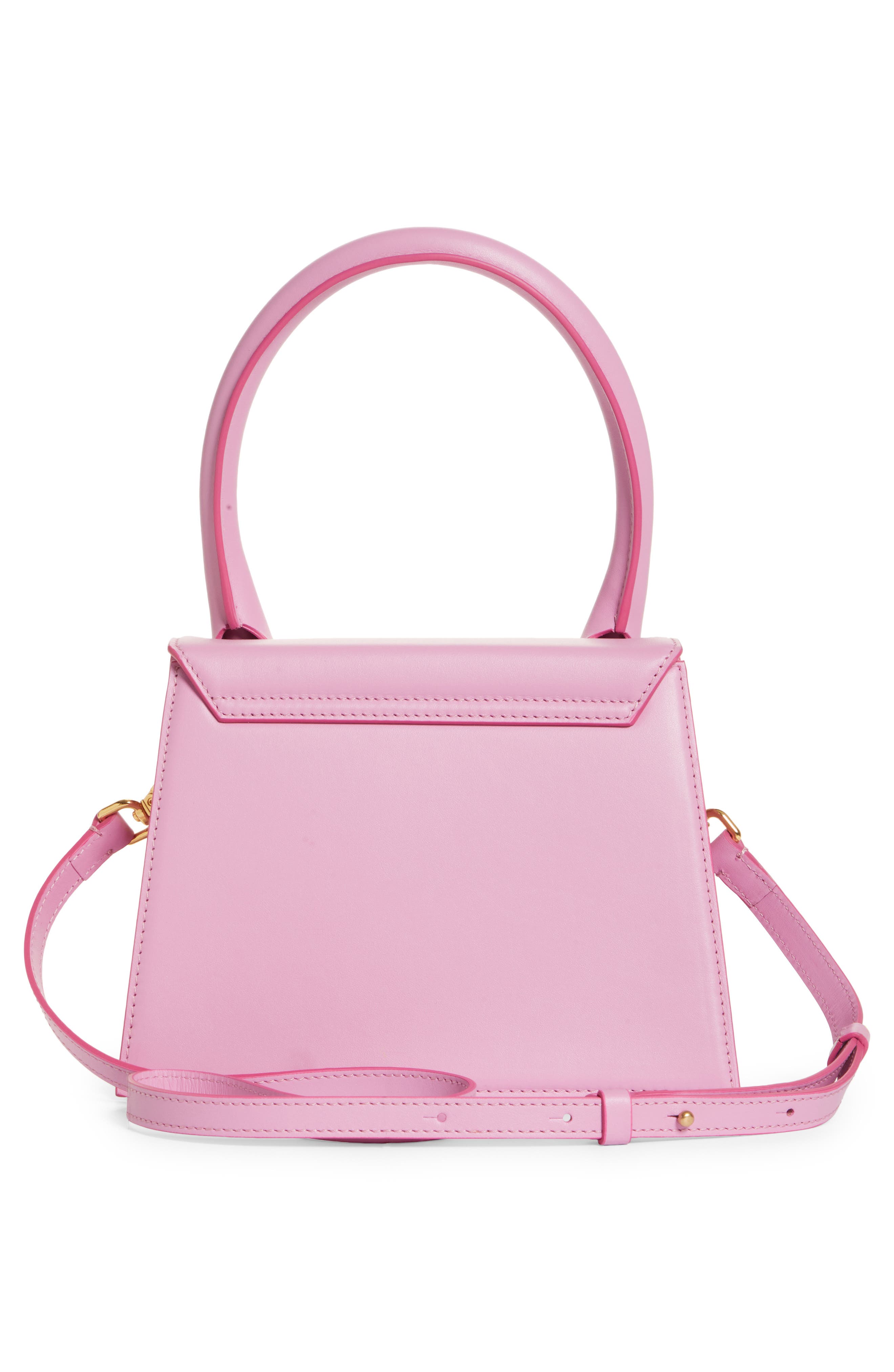 Le Grand Chiquito Leather Top Handle Crossbody Bag, Alternate, color, LIGHT PINK