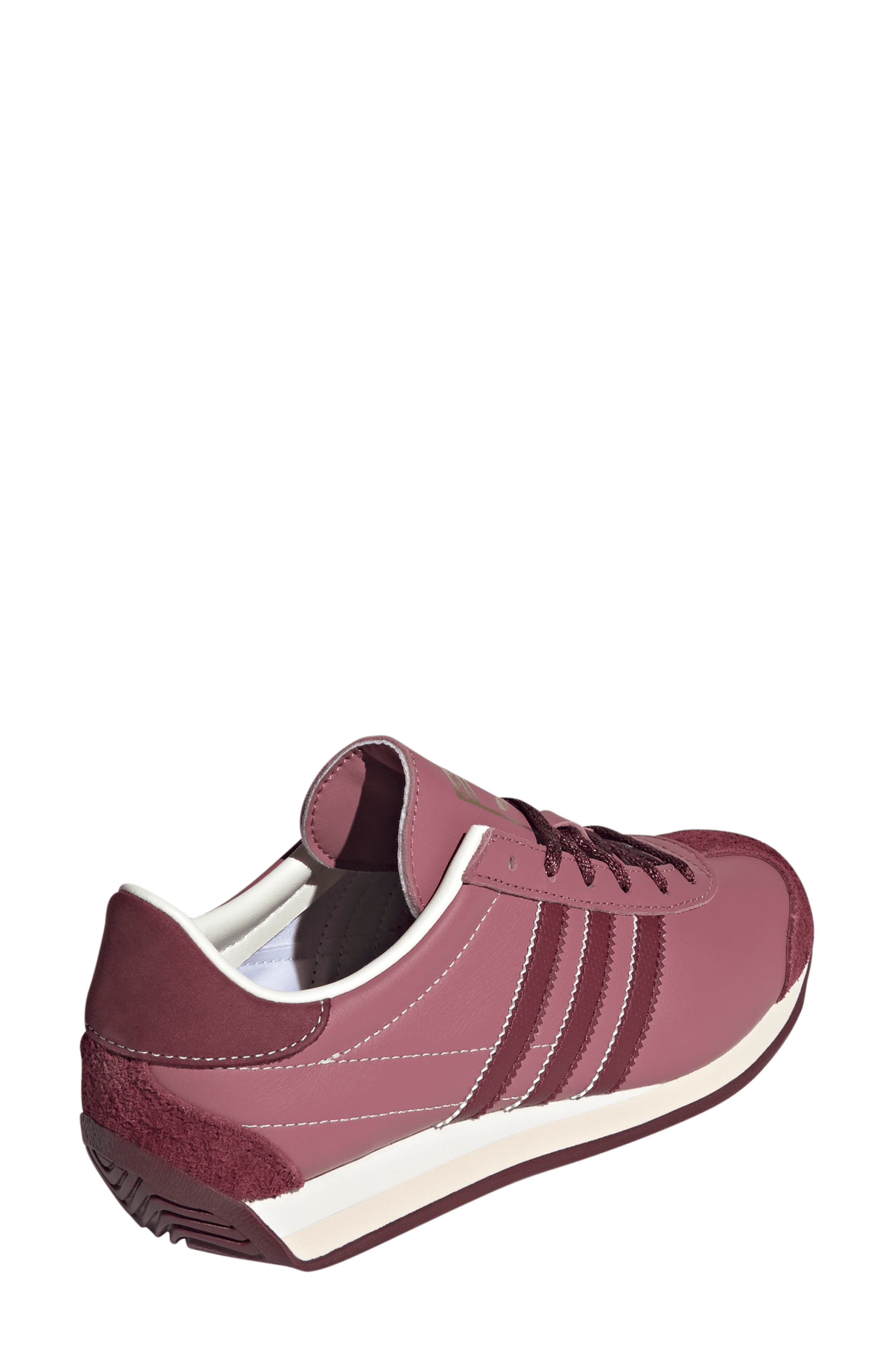 Country Low Top Sneaker, Alternate, color, CRIMSON/ RED/ OFF WHITE