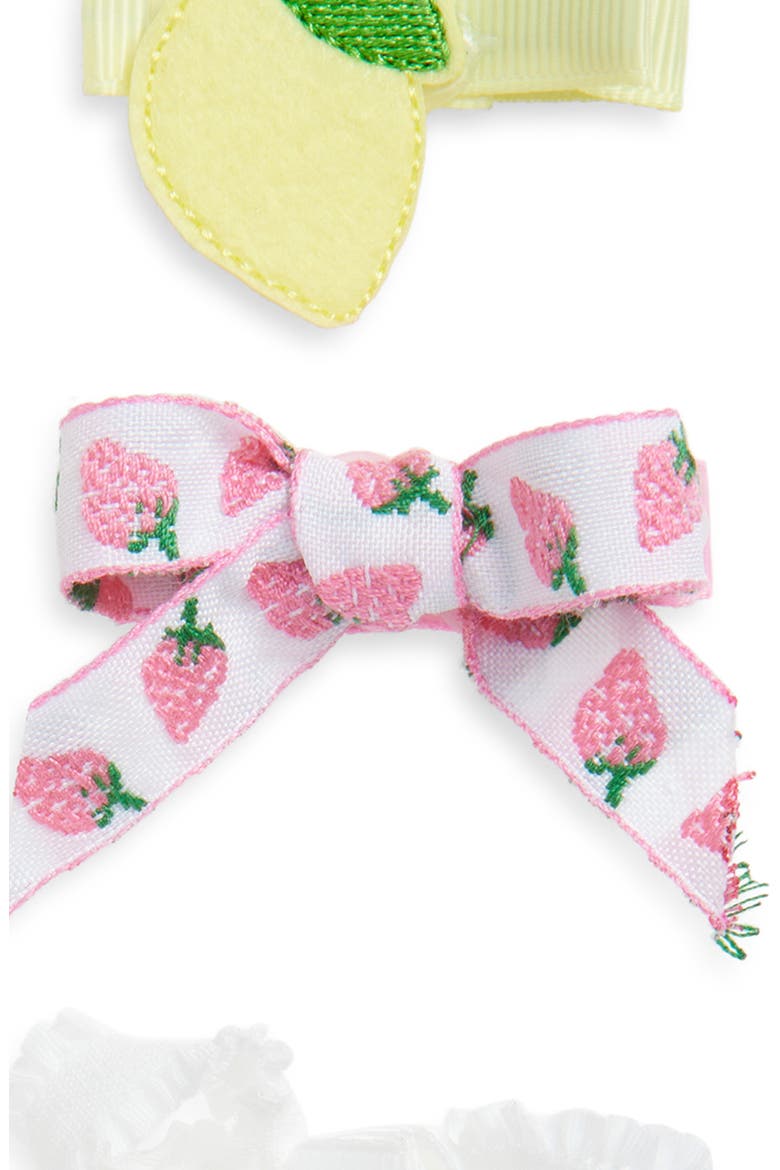 Kids' Assorted 8-Pack Bow & Clips Set, Alternate, color, PINK MULTI