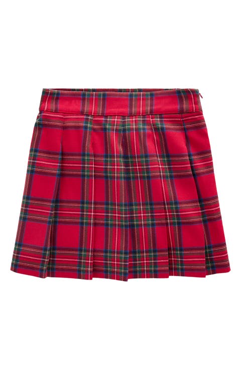 Kids' Pleated Miniskirt
