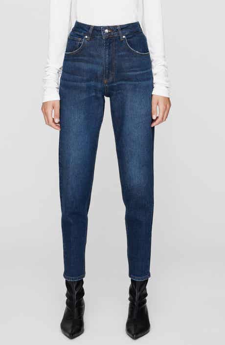 Clyde High Waist Tapered Leg Jeans
