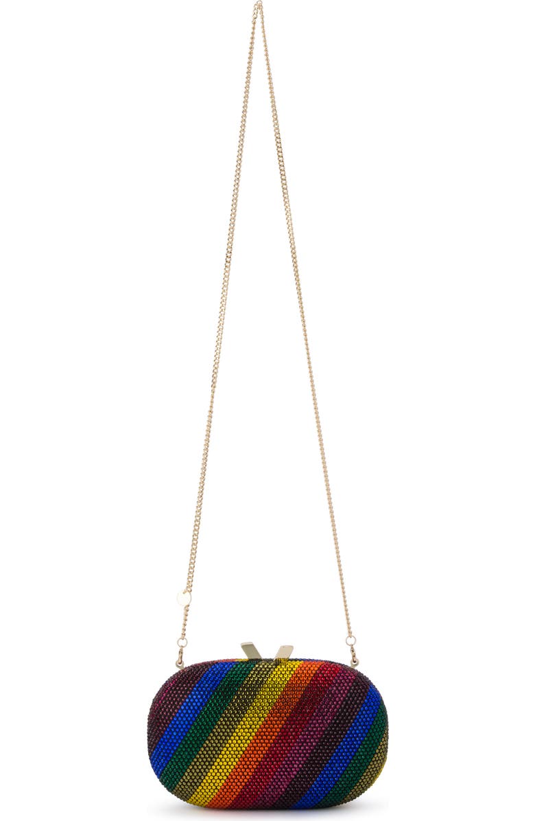 Olga Berg Pot of Gold Rainbow Clutch, Alternate, color,