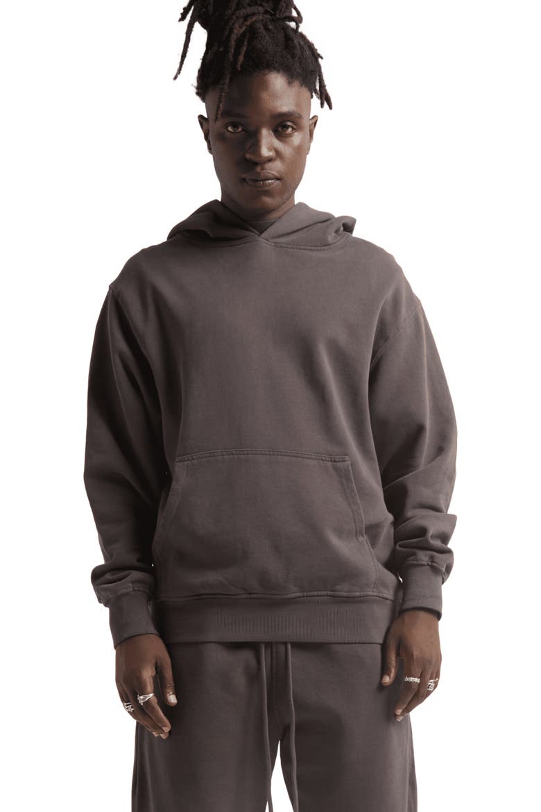 Heavyweight Garment Dye Hoodie, Main, color, Shadow