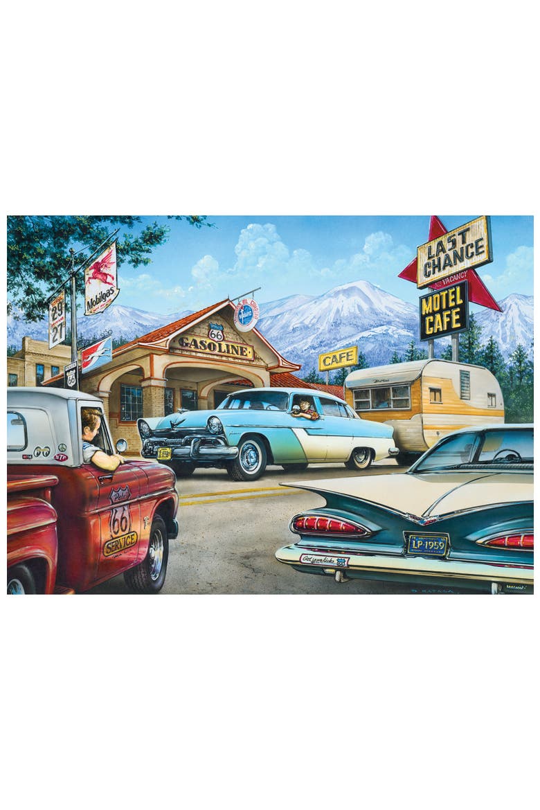 On the Road Again 1000 Piece Puzzle, Alternate, color, Multicolor