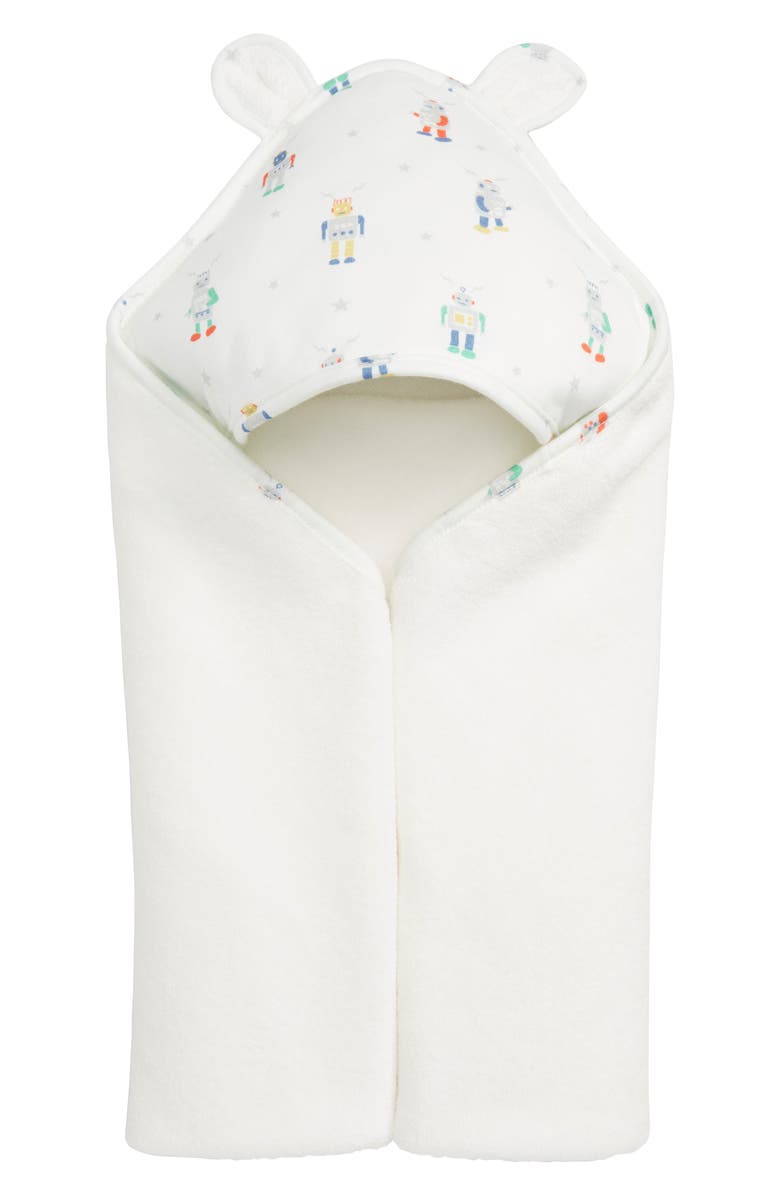 Mini Boden Supersoft Hooded Towel, Main, color, 