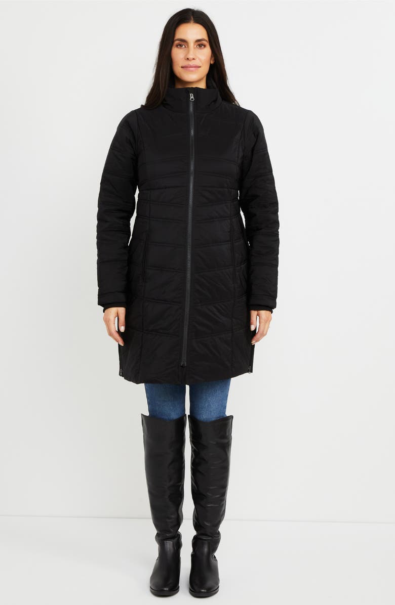 MOTHERHOOD MATERNITY Core Maternity Puffer Jacket, Alternate, color, 