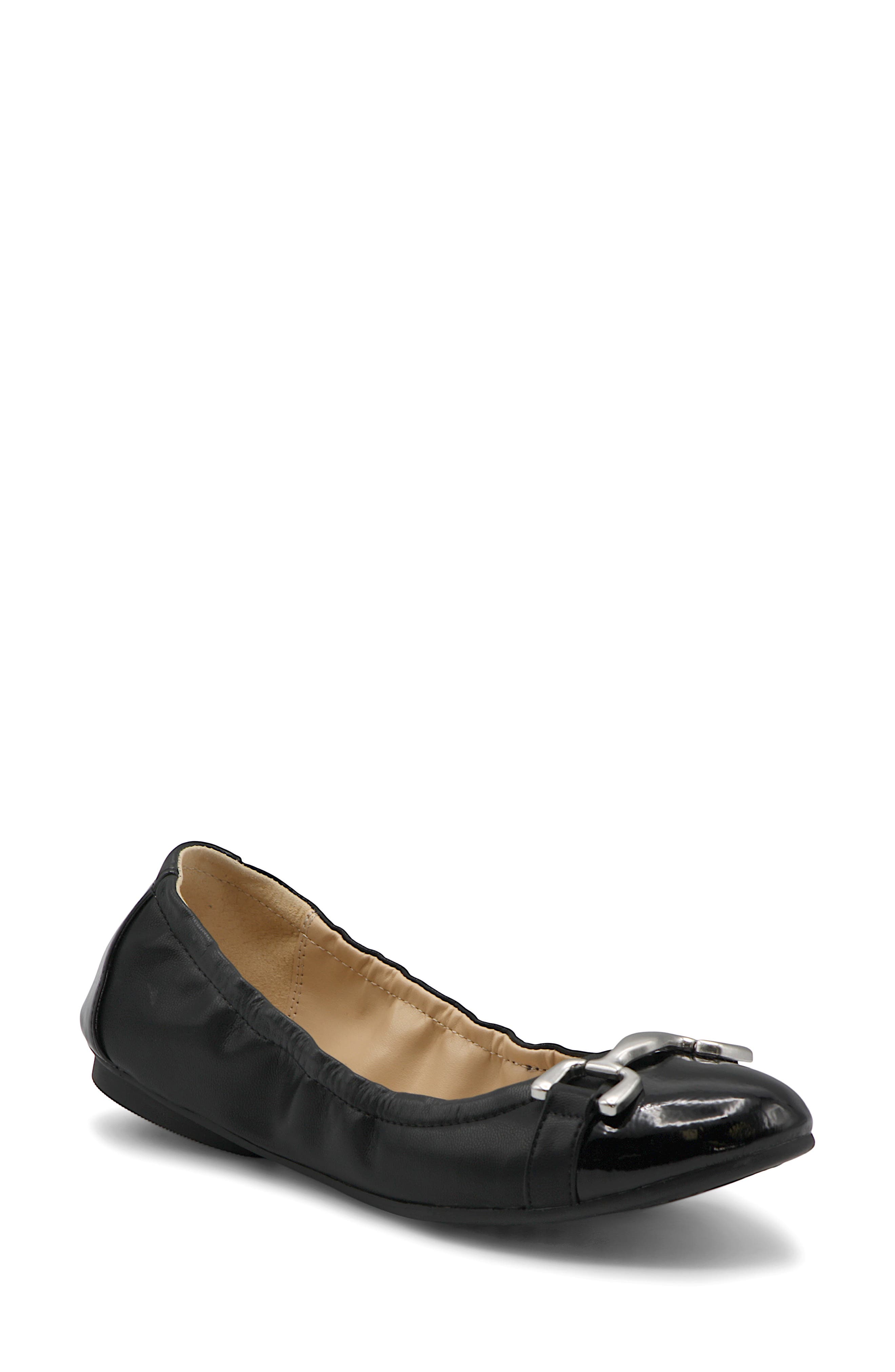 Adrienne Vittadini Cadeeno Metal Bit Ballet Flat, Main, color, 