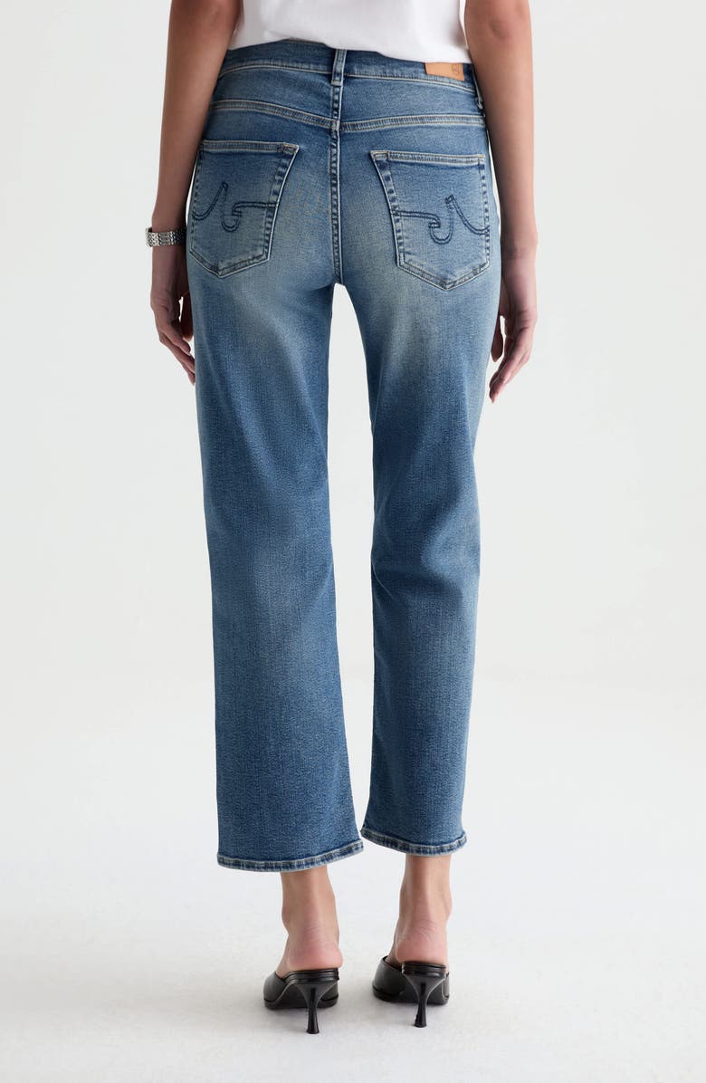 AG Brinley Mid Rise Crop Straight Leg Jeans, Alternate, color, 15 Years Bouquet