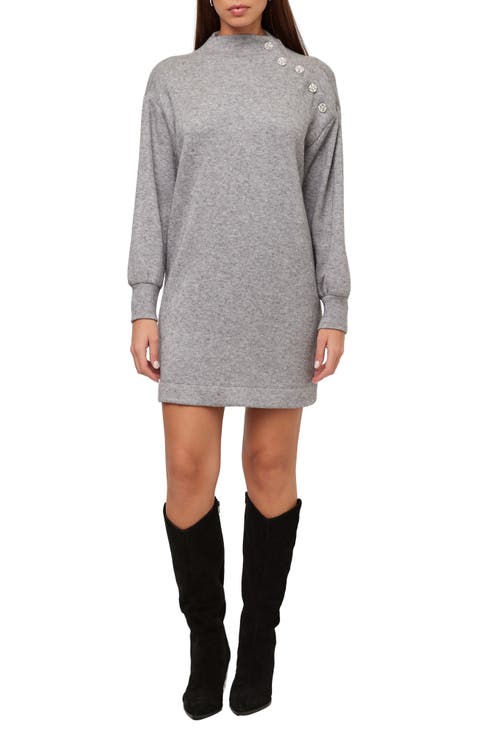Brenna Mock Neck Dress