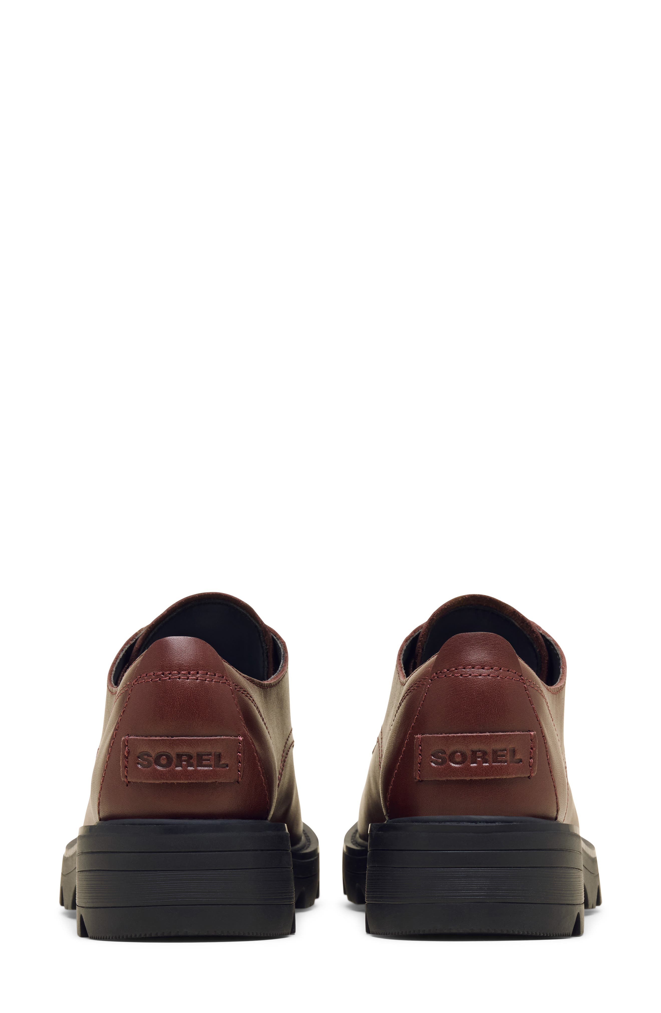 SOREL Revel Ave Derby, Alternate, color, Redwood/ Black