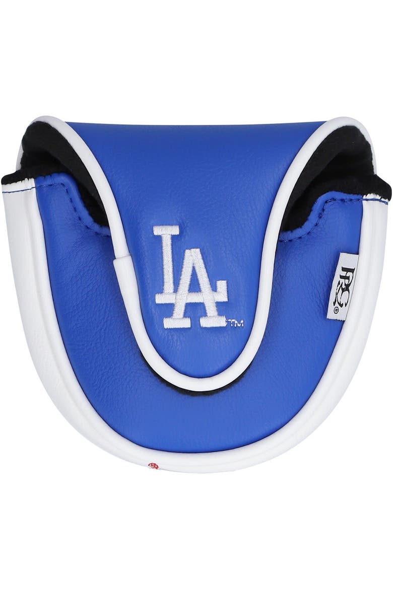 Royal Los Angeles Dodgers Track Mallet Putter Cover, Alternate, color, Royal