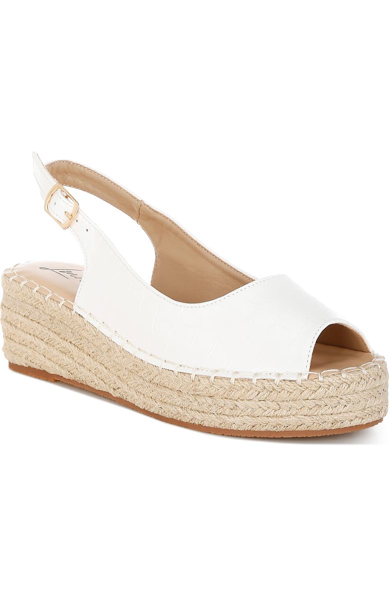 LONDON RAG Yarael Espadrille Sandal, Main, color,