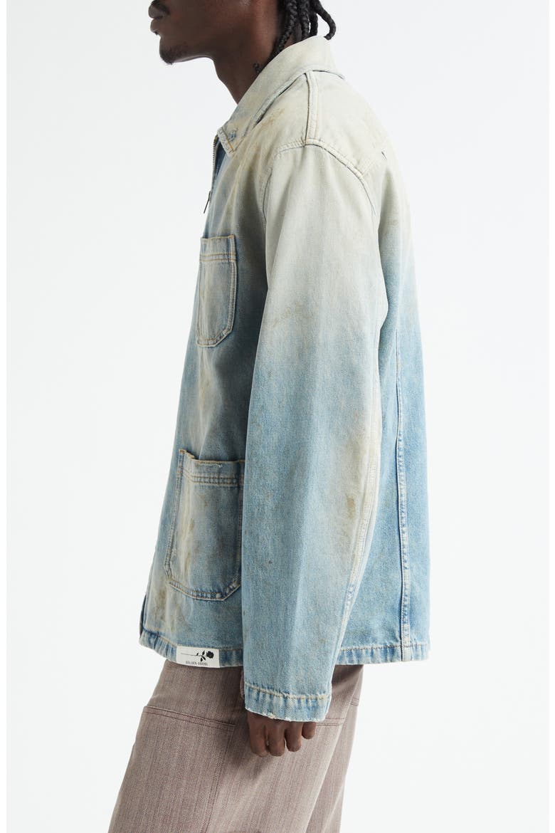 Journey Mackenzie Denim Work Jacket, Alternate, color, LIGHT BLUE