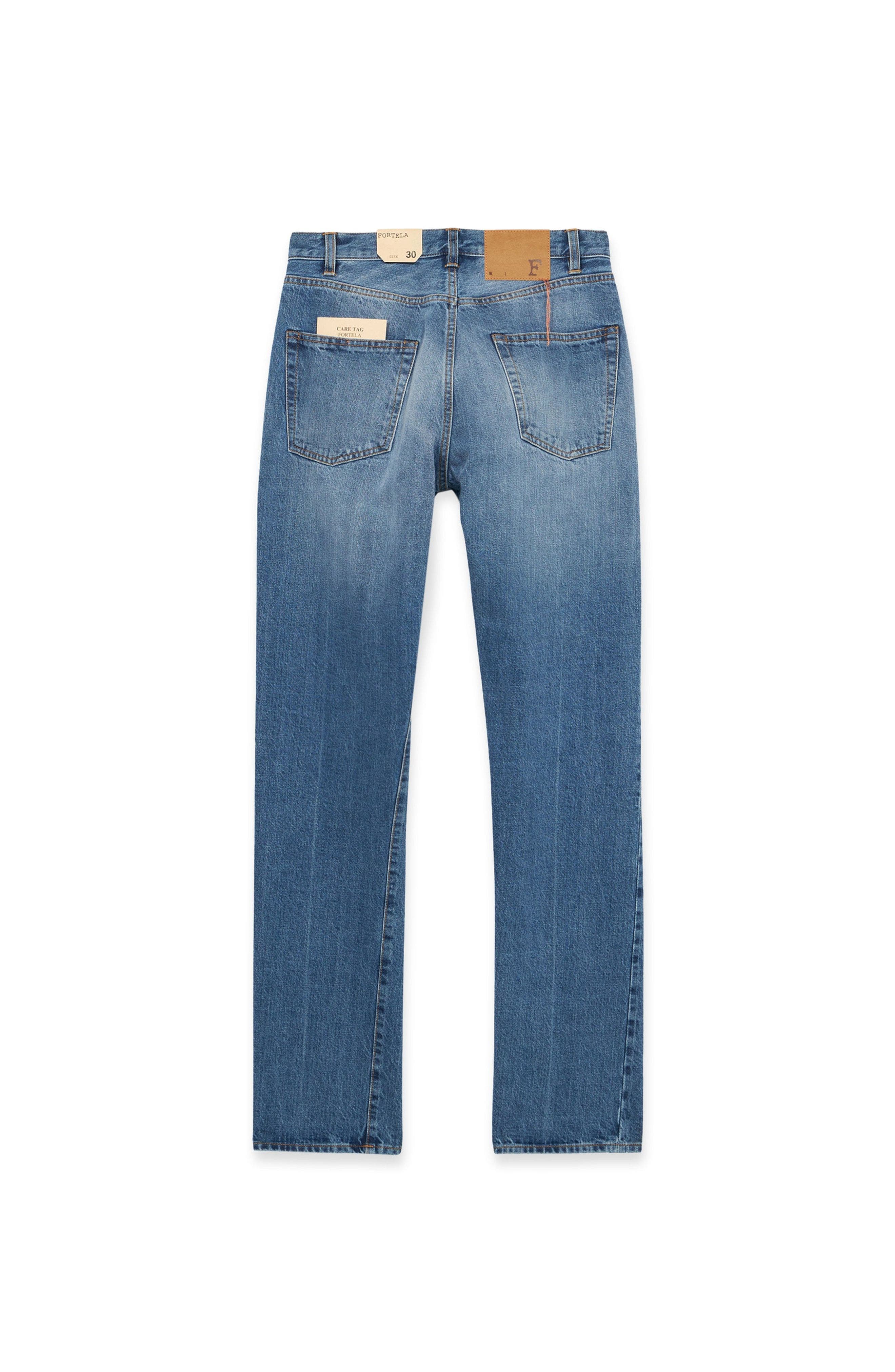 911 Superjohn Japanese Selvedge 5-Pocket High-Waist Denim Pants - image 4